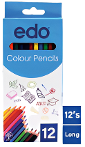 EDO colour pencils 12's