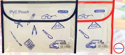 Marlin PVC POUCH - BOOK BAG 36cm x 24cM