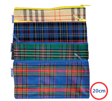 Marlin Tartan pencil bag 20cm